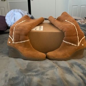 Ugg brown suede boots